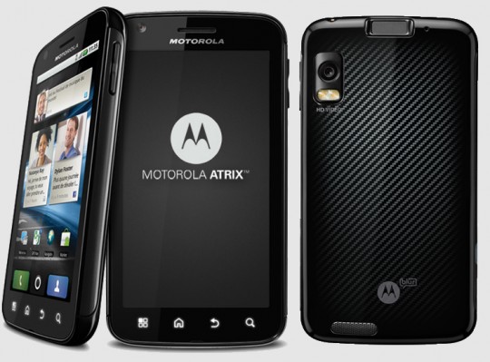 desbloquear Android en Motorola Atrix - Hard Reset